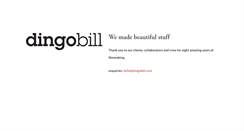 Desktop Screenshot of dingobill.com